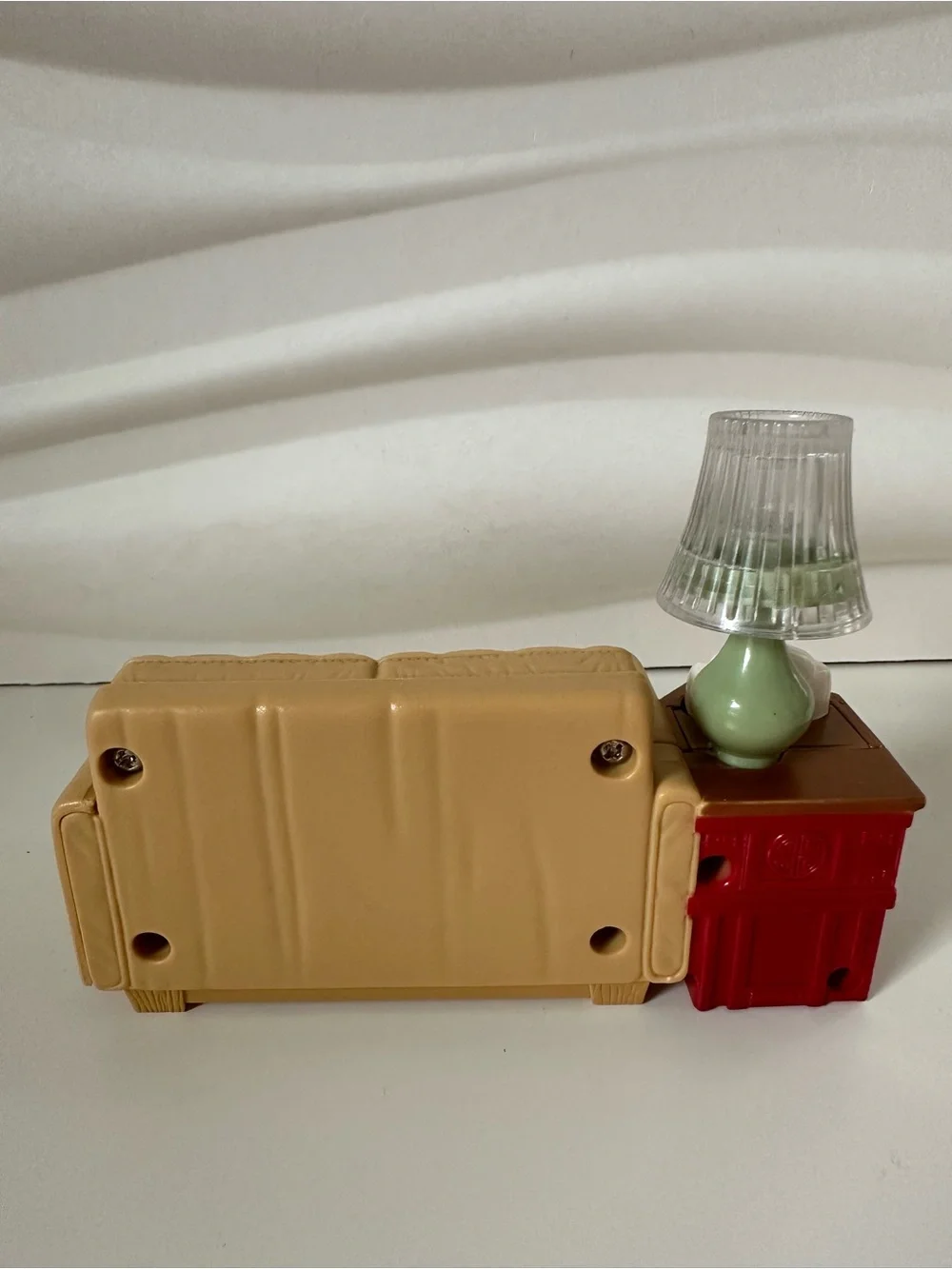 Fisher-Price Loving Family Doll House Sofa Couch Lamp Lights Sound Music 2009